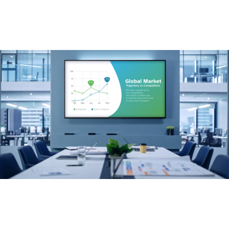 Sony Bravia Professional Displays FW-65EZ20L - 65" Diagonal Class EZ20L Series LED-backlit LCD display - digital signage - Android TV - 4K UHD (2160p) 3840 x 2160 - HDR - Direct LED - hairline black - 14