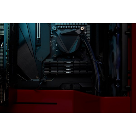 Kingston FURY Renegade - DDR4 - kit - 64 GB: 4 x 16 GB - DIMM 288-pin - 3600 MHz / PC4-28800 - CL16 - 1.35 V - unbuffered - non-ECC - black - 1