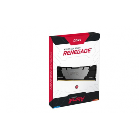 Kingston FURY Renegade - DDR4 - kit - 64 GB: 4 x 16 GB - DIMM 288-pin - 3600 MHz / PC4-28800 - CL16 - 1.35 V - unbuffered - non-ECC - black - 4