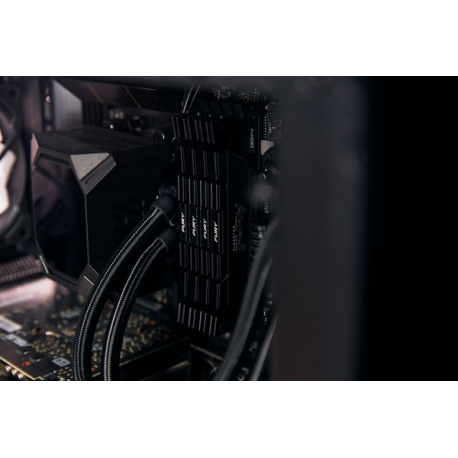 Kingston FURY Renegade - DDR4 - kit - 64 GB: 4 x 16 GB - DIMM 288-pin - 3600 MHz / PC4-28800 - CL16 - 1.35 V - unbuffered - non-ECC - black - 11