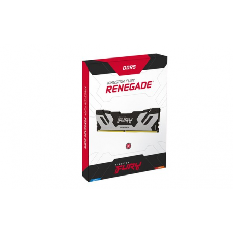 Kingston FURY Renegade - DDR5 - module - 48 GB - DIMM 288-pin - 6400 MHz  /  PC5-51200 - CL32 - 1.4 V - unbuffered - non-ECC - black, silver - 7