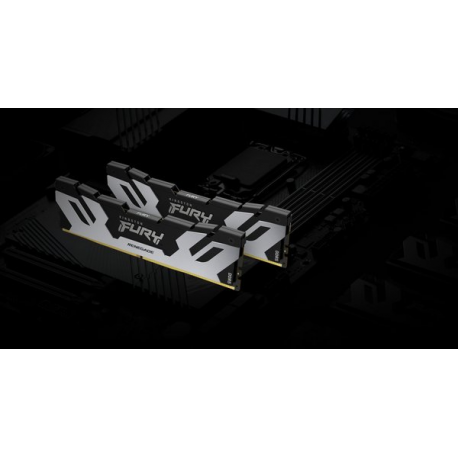 Kingston FURY Renegade - DDR5 - module - 48 GB - DIMM 288-pin - 6400 MHz  /  PC5-51200 - CL32 - 1.4 V - unbuffered - non-ECC - black, silver - 8