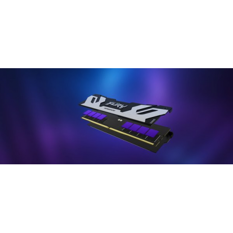 Kingston FURY Renegade - DDR5 - module - 48 GB - DIMM 288-pin - 6400 MHz  /  PC5-51200 - CL32 - 1.4 V - unbuffered - non-ECC - black, silver - 15