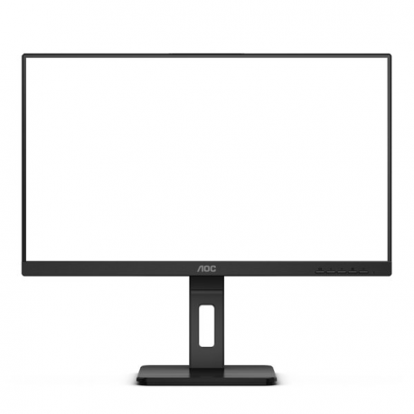 AOC 27E3QAF - LED monitor - 27" - 1920 x 1080 Full HD (1080p) @ 75 Hz - IPS - 1000:1 - 4 ms - HDMI, VGA, DisplayPort - speakers - textured black - 7