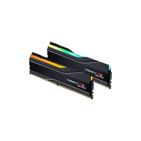 G.Skill Trident Z5 Neo RGB - DDR5 - kit - 96 GB: 2 x 48 GB - DIMM 288-pin - 5600 MHz  /  PC5-44800 - CL40 - 1.25 V - unbuffered - on-die ECC - black - 7