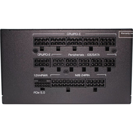 Xilence Performance X+ Series XP1250MR9.2 - Power supply (internal) - ATX12V 3.0 - 80 PLUS Gold - AC 100-240 V - 1250 Watt - active PFC - black - 5