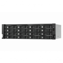 QNAP TL-R1600PES-RP - Hard drive array - 16 bays (SATA-600) - SAS 12Gb / s (external) - rack-mountable - 3U