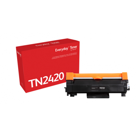 Everyday - High capacity - mono - compatible - toner cartridge (alternative for: Brother TN2420) - 0
