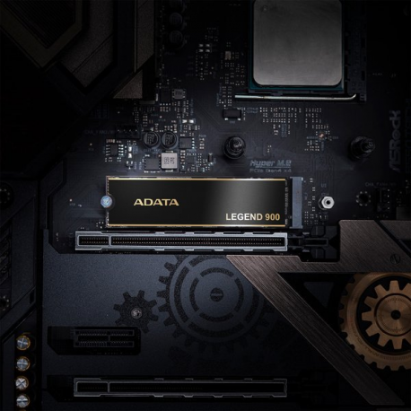 ADATA Legend 900 - SSD - 512 GB - internal - M.2 2280 - PCI Express 5.0 x4 (NVMe) - 256-bit AES - integrated heatsink - 11