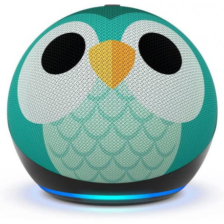 Amazon Echo Dot (5th Generation) Kids - Smart speaker - Bluetooth, Wi-Fi - App-controlled - owl - 0