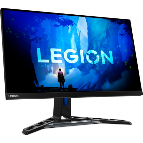 Lenovo Legion Y27qf-30 - LED monitor - 27" - 2560 x 1440 QHD @ 240 Hz - IPS - 400 cd / m² - 1000:1 - 0.5 ms - 2xHDMI, DisplayPort - speakers - raven black - 1