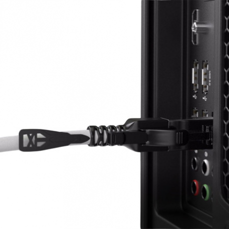 Lindy - Patch cable - RJ-45 (M) to RJ-45 (M) - 2 m - 6 mm - S / FTP, PiMF - CAT 6a - halogen-free, snagless - grey - 3