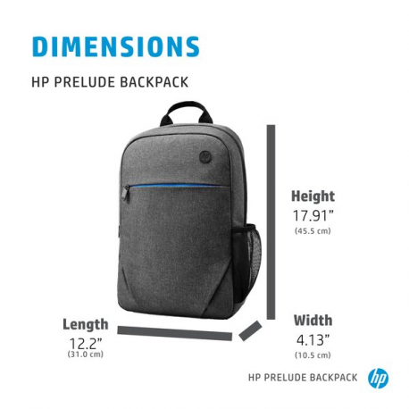 HP Prelude - Notebook carrying backpack - 15.6" - for ProBook 45X G9; ZBook Power G8, Power G9, Studio G8; ZBook Firefly 14 G9; ZBook Fury 15 G8 - 8