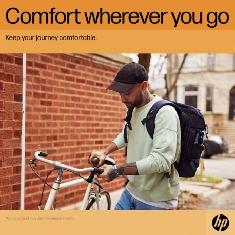 HP Travel - Notebook carrying backpack - up to 15.6" - iron grey - for Victus by HP Laptop 15; Laptop 15s; Pavilion x360 Laptop; Pro x360 - 16