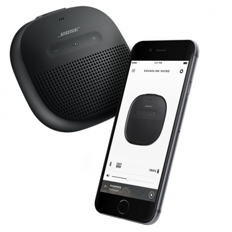 Bose SoundLink Micro - Speaker - for portable use - wireless - Bluetooth - black - 2