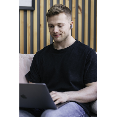 JVC HA-A3T - True wireless earphones with mic - ear-bud - Bluetooth - black - 2