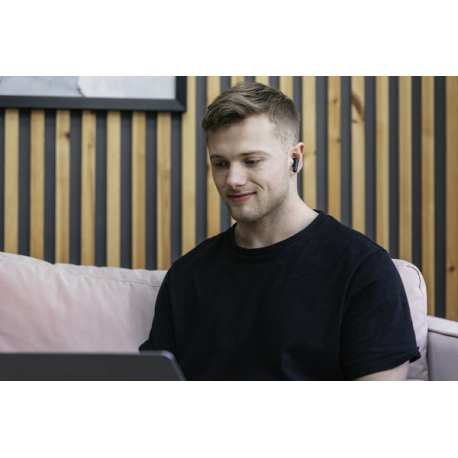 JVC HA-A3T - True wireless earphones with mic - ear-bud - Bluetooth - black - 15