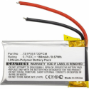 CoreParts - Battery - Li-pol - 180 mAh - 0.6 Wh - black - for Jabra GN9330, GN9330 USB, GN9330 USB for Microsoft Office Communicator 2007