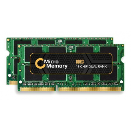 CoreParts - DDR3 - kit - 8 GB: 2 x 4 GB - SO-DIMM 204-pin - 1066 MHz  /  PC3-8500 - unbuffered - non-ECC - 0