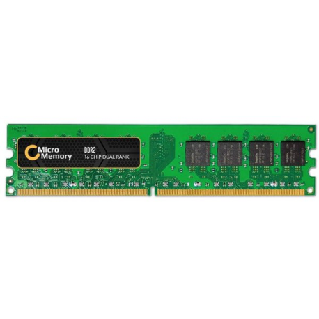 CoreParts - DDR2 - module - 2 GB - DIMM 240-pin - 800 MHz / PC2-6400 - unbuffered - non-ECC - for HP Pavilion s3500f, s3500t, s3500z - 0