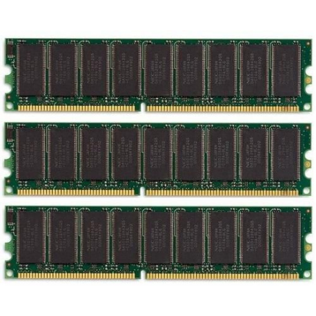 CoreParts - DDR3 - kit - 6 GB: 3 x 2 GB - DIMM 240-pin - 1333 MHz / PC3-10600 - registered - ECC - for Dell PowerEdge C6220, M420, M520, M620, R320, R420, R520, R720, R820, T320, T420, T620 - 0