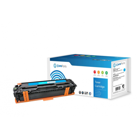 CoreParts - Cyan - compatible - box - toner cartridge - for Canon Laser Shot LBP-5050N - 0