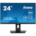 iiyama ProLite XUB2492QSU-B1 - LED monitor - 24" (23.8" viewable) - 2560 x 1440 WQHD @ 100 Hz - IPS - 300 cd / m² - 1000:1 - 0.5 ms - HDMI, DisplayPort - speakers - black, matte
