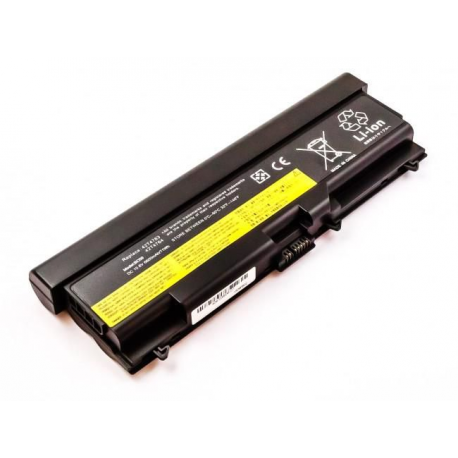 CoreParts - Laptop battery (equivalent to: IBM 51J0500, IBM 42T4710, IBM 42T4712, IBM 42T4714) - Lithium Ion - 9-cell - 7800 mAh - black - for Lenovo Edge 15 80K9; ThinkPad Edge 14"; 15"; E420; E425; E520; E525; ThinkPad SL410; SL510 - 0