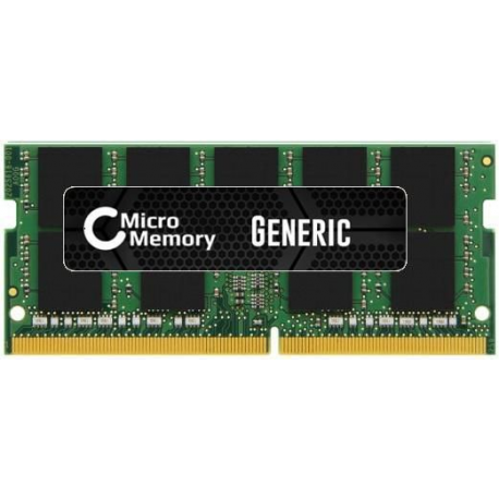 CoreParts - DDR4 - module - 32 GB - SO-DIMM 260-pin - 2666 MHz  /  PC4-21300 - 1.2 V - unbuffered - non-ECC - for ThinkPad P1 20MD, 20ME; P1 (2nd Gen) 20QT, 20QU; P43s 20RH, 20RJ; P52 20M9, 20MA; P53 20QN, 20QQ; P53s 20N6, 20N7; P72 20MB, 20MC; P73 20QR, 20QS; T490 20N2, 20Q9, 20QH, 20RX, 20RY; T590 20N4; X1 Extreme 20MF, 20MG; ThinkStation P330 30CE, 30CF, 30CG - 0