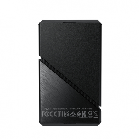 ADATA SE920 - SSD - 1 TB - external (portable) - USB4 (USB-C connector) - black - 7