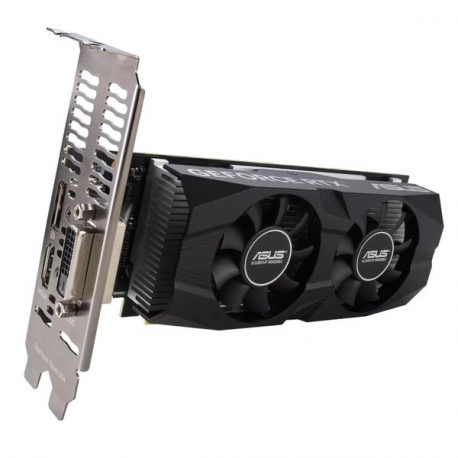 ASUS GeForce RTX 3050 LP BRK 6GB - OC Edition - graphics card - GF RTX 3050 - 6 GB GDDR6 - PCIe 4.0 - DVI, HDMI, DisplayPort - 2