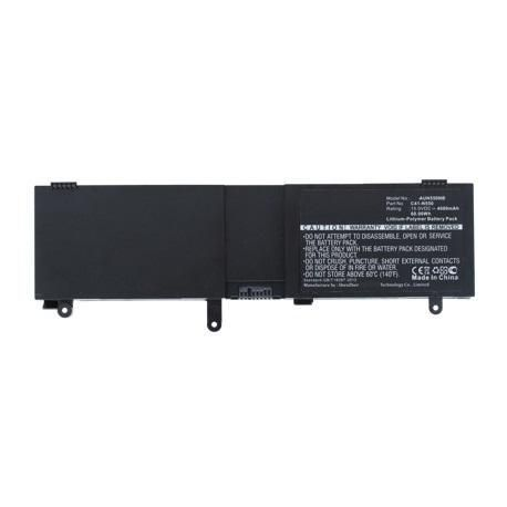 CoreParts - Laptop battery - lithium polymer - 4000 mAh - 60 Wh - black - for ASUS N550JK; N550JV; N550JX; N550LF - 0