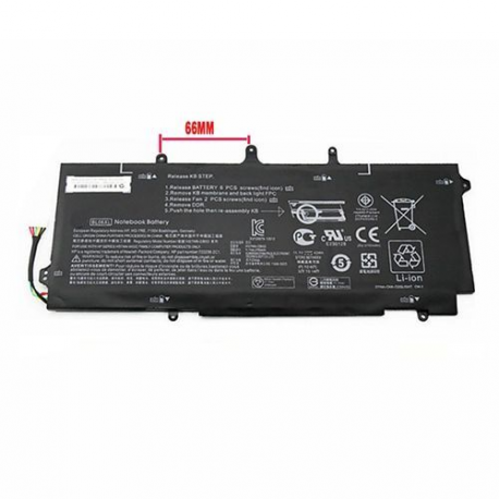 CoreParts - Laptop battery (equivalent to: HP 805096-005, HP BG06XL, HP BG06045XL-PL) - lithium polymer - 6-cell - 4000 mAh - 45 Wh - for HP EliteBook 1040 G3 Notebook - 0