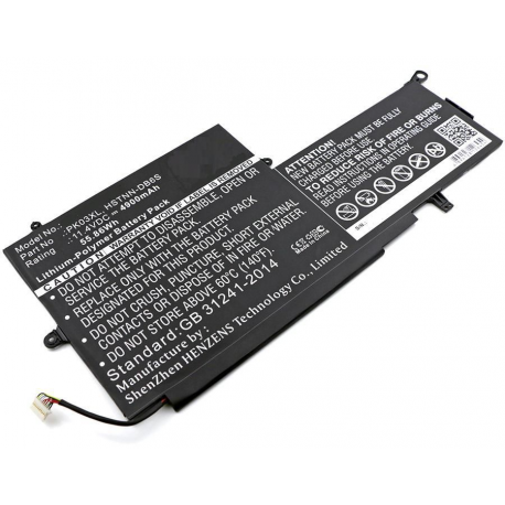 CoreParts - Laptop battery (equivalent to: HP 789116-005, HP 6789116-005, HP 788237-2C1, HP 788237-2C2, HP HSTNN-DB6S, HP PK03056XL, HP PK03XL) - lithium polymer - 3-cell - 4.9 Ah - 56 Wh - black - for HP Spectre x360 Laptop - 0