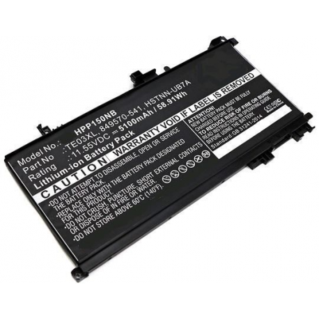 CoreParts - Laptop battery - Lithium Ion - 5100 mAh - 58.9 Wh - black - 0