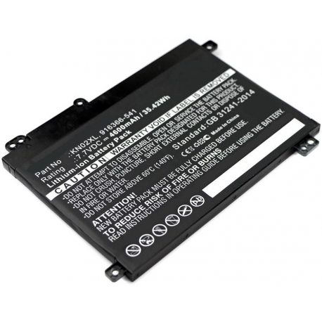 CoreParts - Laptop battery - Lithium Ion - 4600 mAh - 35.4 Wh - black - for HP Pavilion x360 Laptop 11m-ad013dx - 0