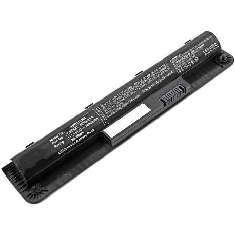 CoreParts - Laptop battery - Lithium Ion - 2600 mAh - 28.9 Wh - black - for HP ProBook 11 G1 Notebook, 11 G2 Notebook - 0