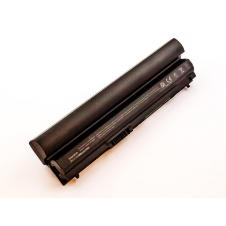 CoreParts - Laptop battery (equivalent to: Dell R8R6F, Dell MHPKF, Dell 312-1241, Dell 0F7W7V, Dell 11HYV, Dell 3W2YX, Dell 7M0N5, Dell F7W7V, Dell HGKH0, Dell RCG54, Dell 312-1381, Dell 451-11980, Dell 312-1446, Dell 451-11704, DELL J79X4, Dell 9GXD5, Dell 312-1239, Dell 451-11702, Dell 451-11703, Dell 451-11979, Dell 5X317, Dell 7FF1K, Dell 9P0W6, Dell CPXG0, Dell CWTM0, Dell F33MF, Dell FHHVX, Dell FN3PT, Dell GYKF8, Dell HJ474, Dell JN0C3, Dell K4CP5, Dell K94X6, Dell KFHT8, Dell NGXCJ, Dell RFJMW, Dell RXJR6, Dell 09K6P, Dell 823F9) - Lithium Ion - 9-cell - 6.6 Ah - for Dell Latitude E6320, E6320 N-Series - 0