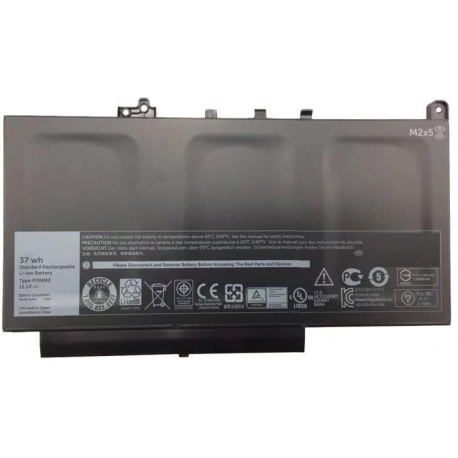 CoreParts - Laptop battery - lithium polymer - 3300 mAh - 36.6 Wh - black - for Dell Latitude E7270, E7470 - 0
