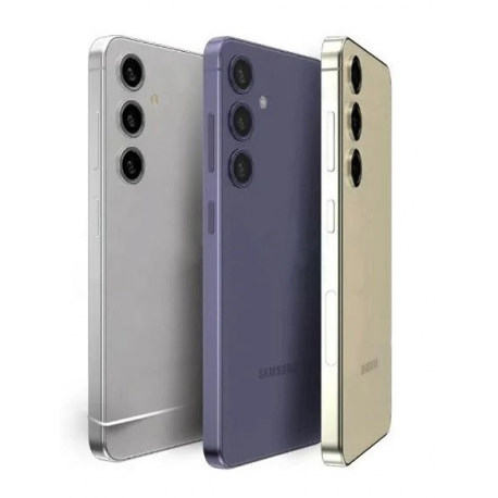 Samsung Galaxy S24 - 5G smartphone - dual-SIM - RAM 8 GB  /  Internal Memory 256 GB - OLED display - 6.2" - 2340 x 1080 pixels (120 Hz) - 3x rear cameras 50 MP, 12 MP, 10 MP - front camera 12 MP - marble grey - 1