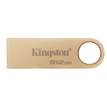 Kingston DataTraveler SE9 G3 - USB flash drive - 512 GB - USB 3.2 Gen 1 - gold - 0