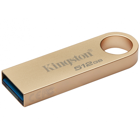 Kingston DataTraveler SE9 G3 - USB flash drive - 512 GB - USB 3.2 Gen 1 - gold - 1