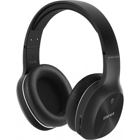 Edifier W800BT Plus - Headphones with mic - full size - Bluetooth - wireless, wired - 3.5 mm jack - black - 0