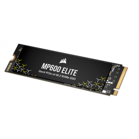 CORSAIR MP600 ELITE - SSD - encrypted - 2 TB - internal - M.2 2280 - PCIe 4.0 x4 (NVMe) - 256-bit AES - 1