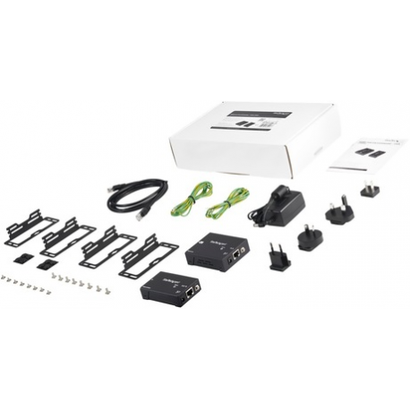 StarTech.com 4-Port Dual-Monitor DisplayPort KVM Switch, 4K 60Hz, 2x USB 5Gbps Hub Ports, 2x USB 2.0 HID Ports, Hotkey and Push-Button Switching, TAA Compliant - 3.5mm Audio, HDCP (P4DD46A2-KVM-SWITCH) - KVM / audio switch - 4 x KVM / audio / USB - 1 local user - desktop - TAA Compliant - 2