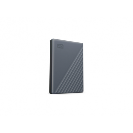 WD My Passport WDBWML0020BGY - Hard drive - encrypted - 2 TB - external (portable) - USB 3.2 Gen 1 (USB-C connector) - 256-bit AES - silicon grey - 1