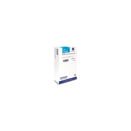 Epson T7552 - 39 ml - XL - cyan - original - ink cartridge - 0