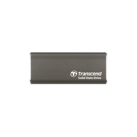 Transcend ESD265C - SSD - 2 TB - external (portable) (USB-C connector) - 256-bit AES - iron grey - 0