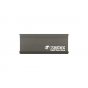 Transcend ESD265C - SSD - 2 TB - external (portable) (USB-C connector) - 256-bit AES - iron grey