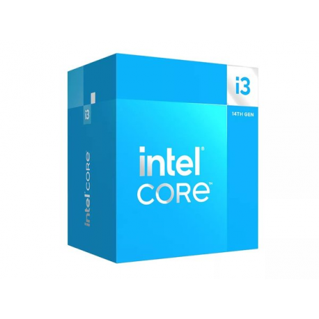 Intel Core i3 i3-14100F - 3.5 GHz - 4 cores - 8 threads - 12 MB cache - FCLGA1700 Socket - Box - 0